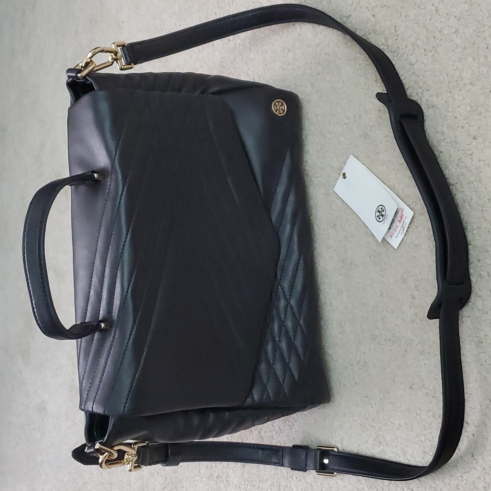 New Tory Burch Handbag Shoulder Bag Crossbody Top handle Black co…